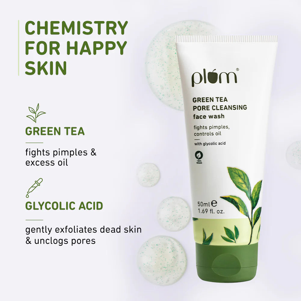 Green Tea Pore Cleansing Face Wash