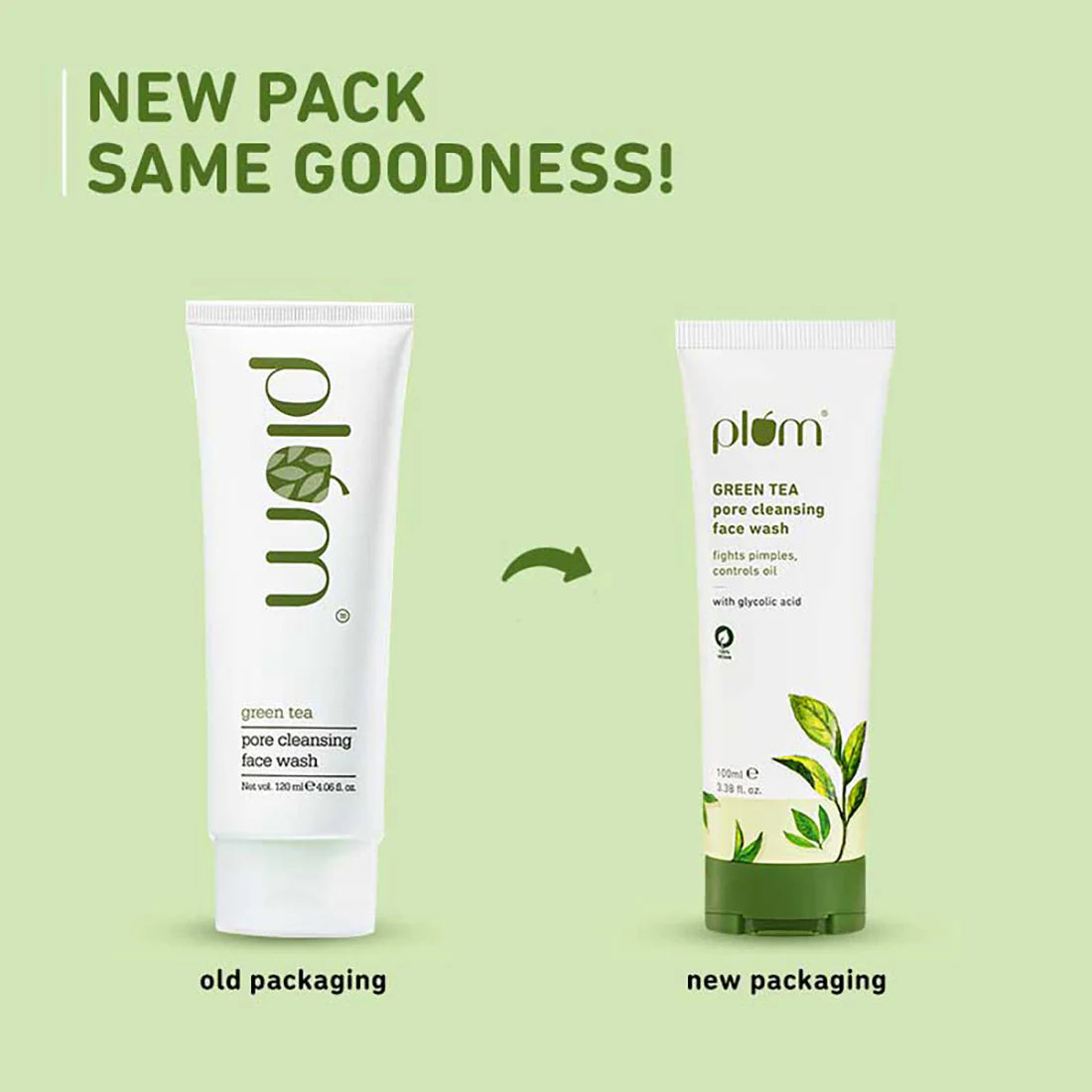 Green Tea Pore Cleansing Face Wash